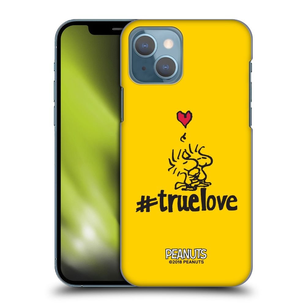 PEANUTS スヌーピー (コミック誕生 75周年 ) - Woodstock True Love ハード case / Apple iPhoneケース - PGS